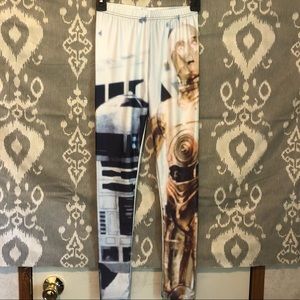 Star Wars Droid Leggings Size Medium
